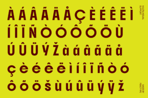 PATIMORE Font multilingual support