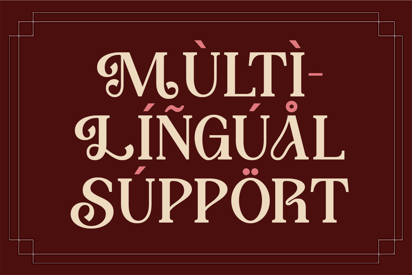 AIGOS Font – Classic Elegant Serif Display font preview
