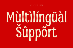 PAMELO Font multilingual support