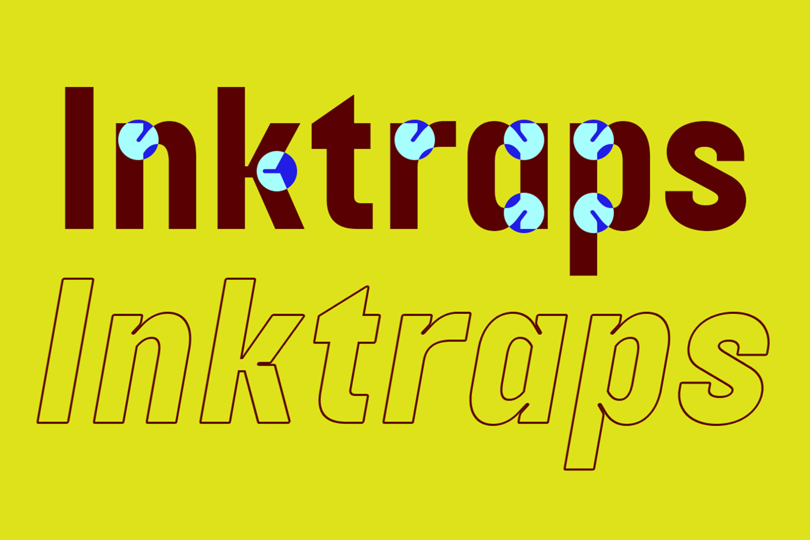 PATIMORE Font inktrap