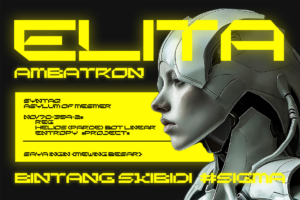 XEONIC Font robotic technology branding