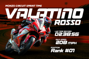 ERGOZ Font motorcycle racing poster