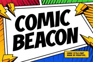 comic beacon font cover