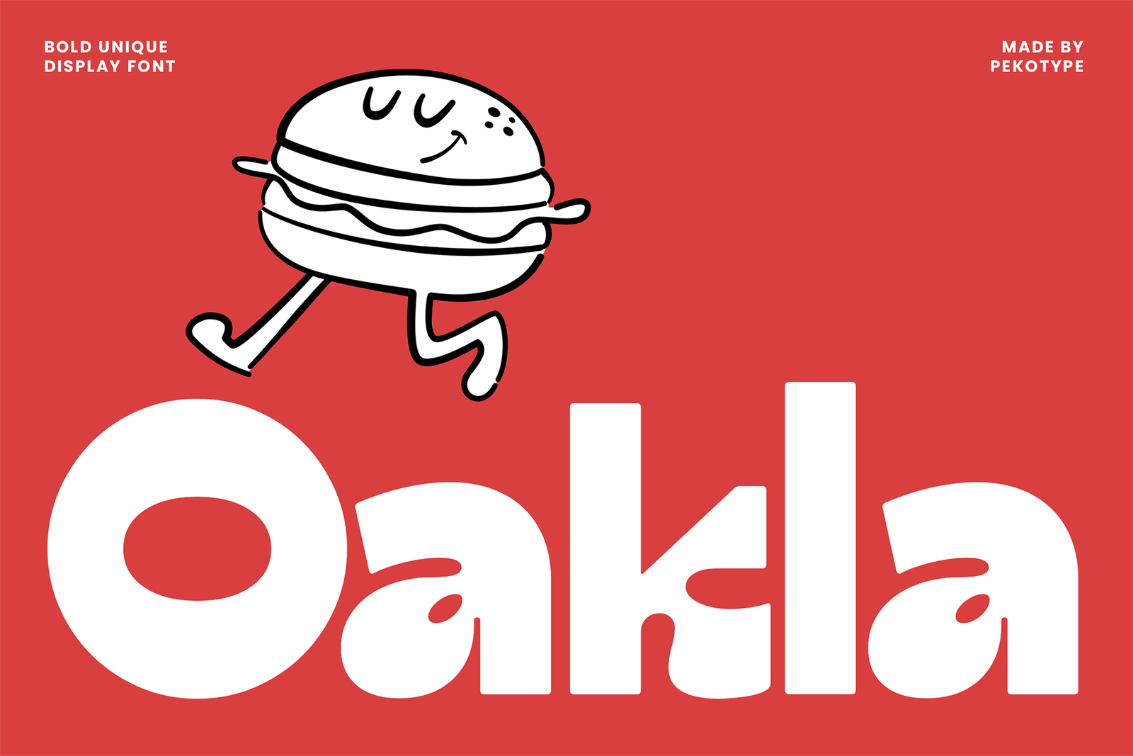 Oakla Font Cover