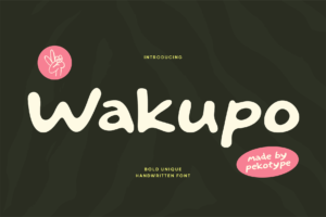 wakupo font cover