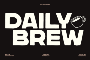 Daily Brew Font Cover