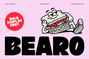 Bearo Font Cover