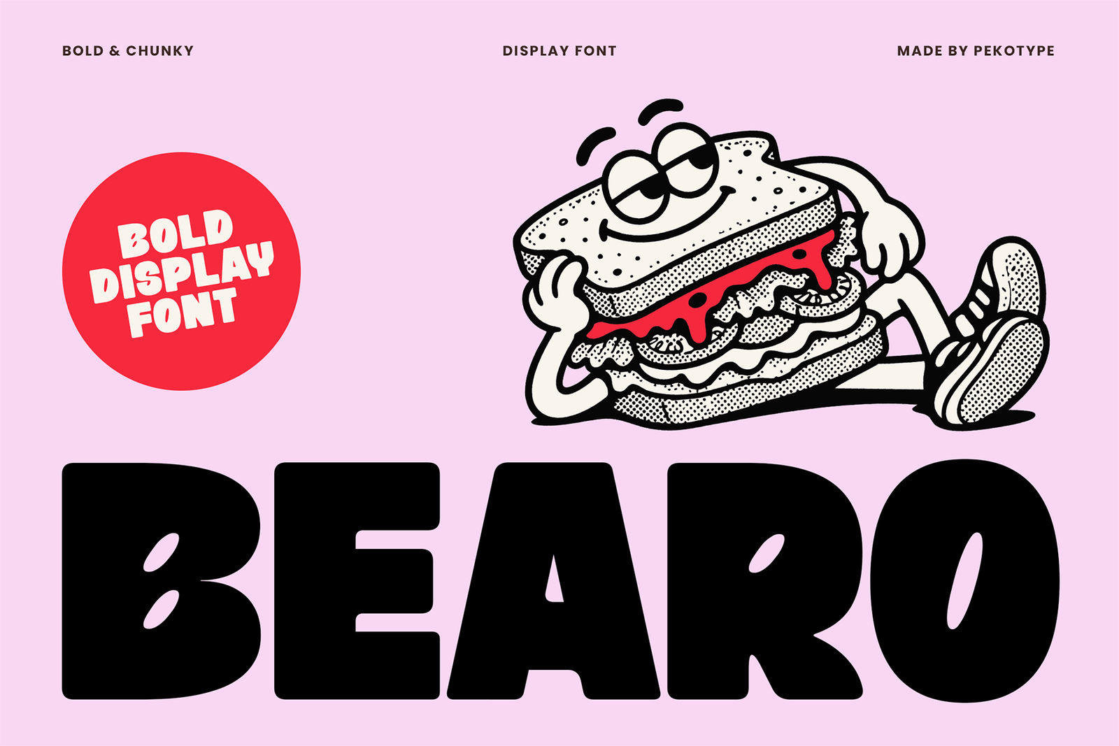Bearo Font Cover