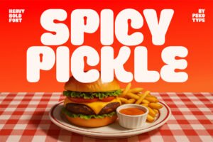 Spici pickel cover font