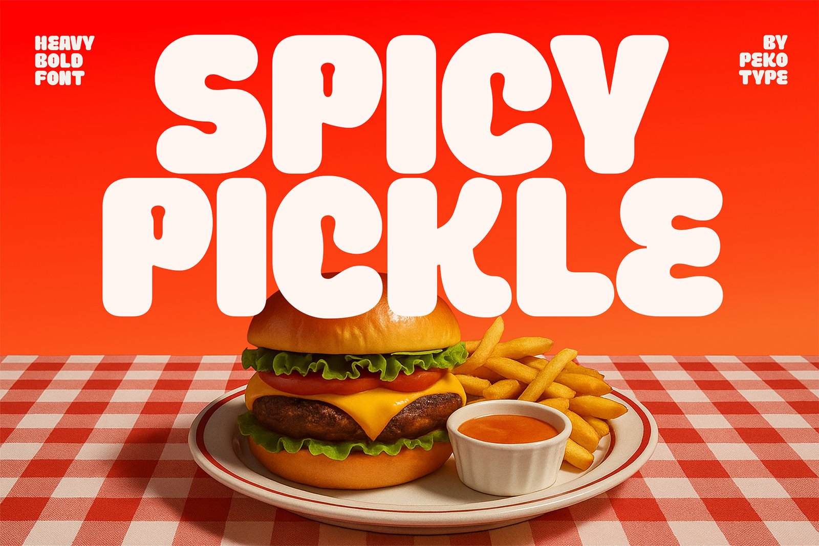 Spici pickel cover font