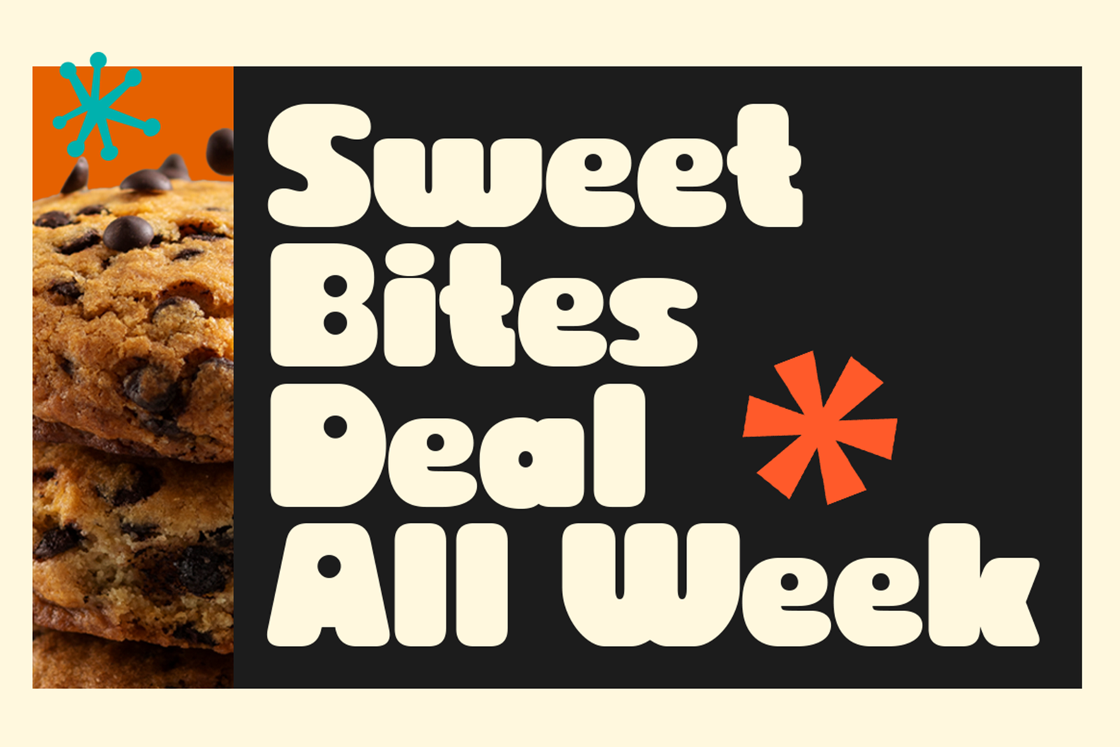 BIDUA Font food poster