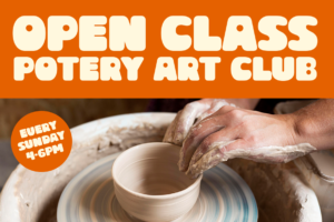 BIDUA Font pottery art club poster
