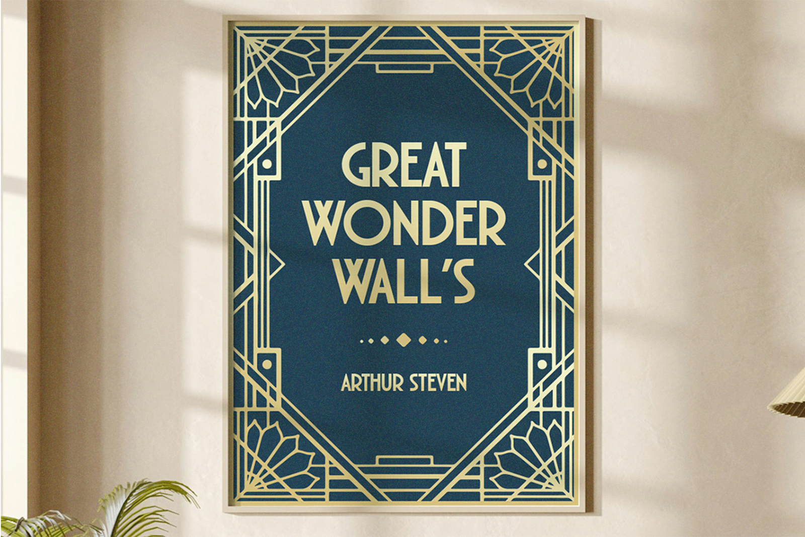 DECORT Font poster design