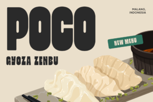 YAGULT restaurant menu branding