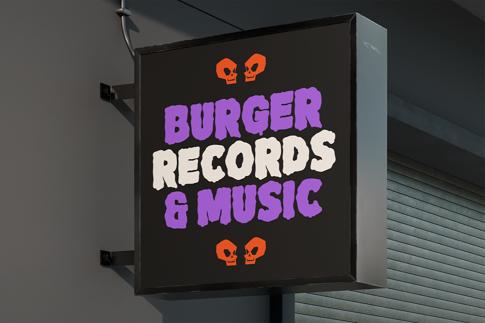 WITCH BLADE Font dark gothic storefront sign