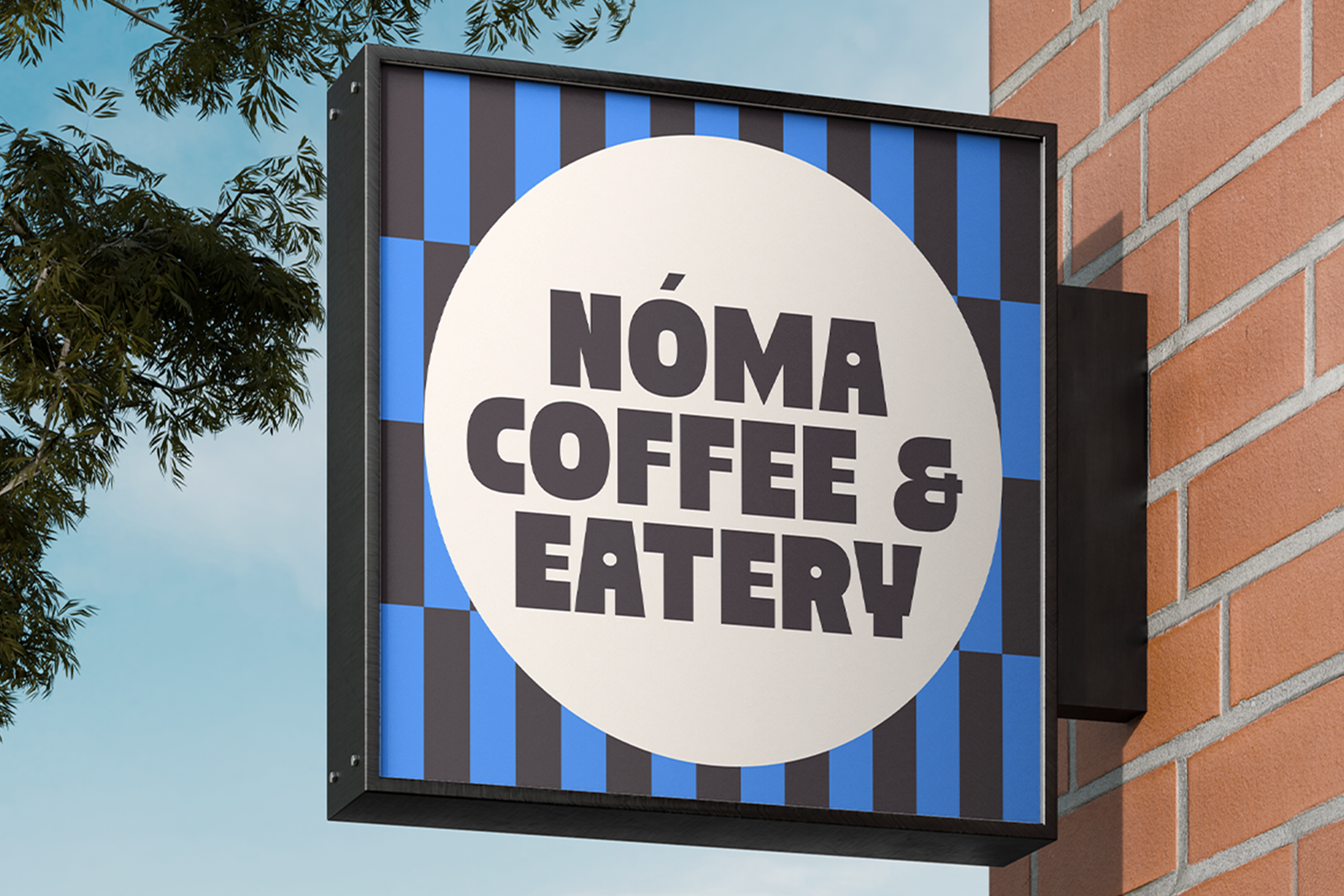 MAERO Font coffee shop signage