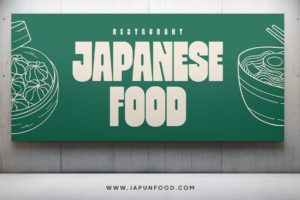 YAGULT Japanese Food restaurant signage design