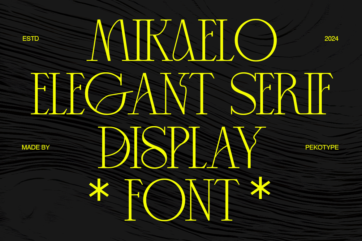 Skipten Font decorative script typography presentation