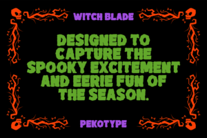 Witch Blade Font