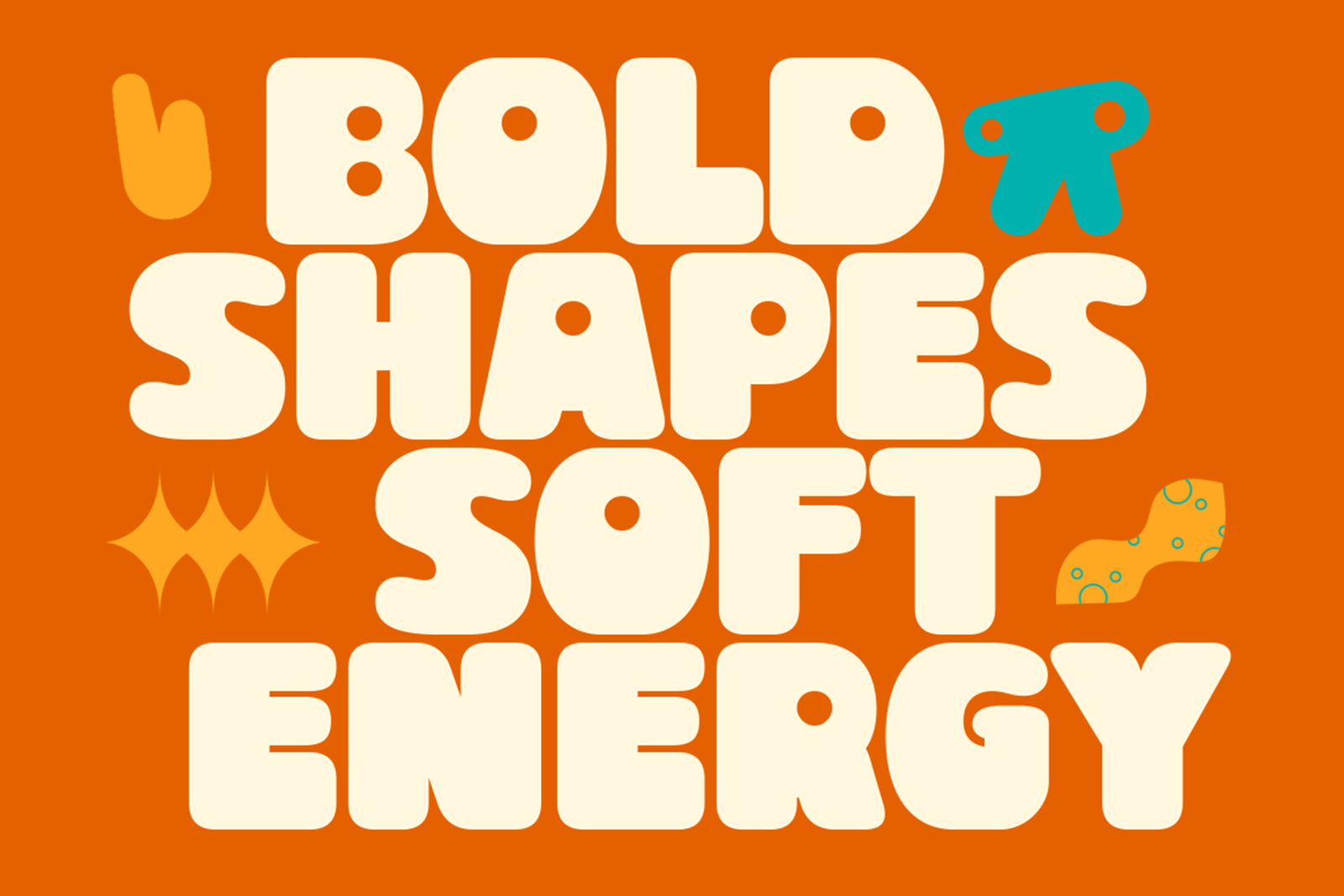 BIDUA Font playful rounded display typeface