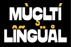 DAMEON Font multilingual character support