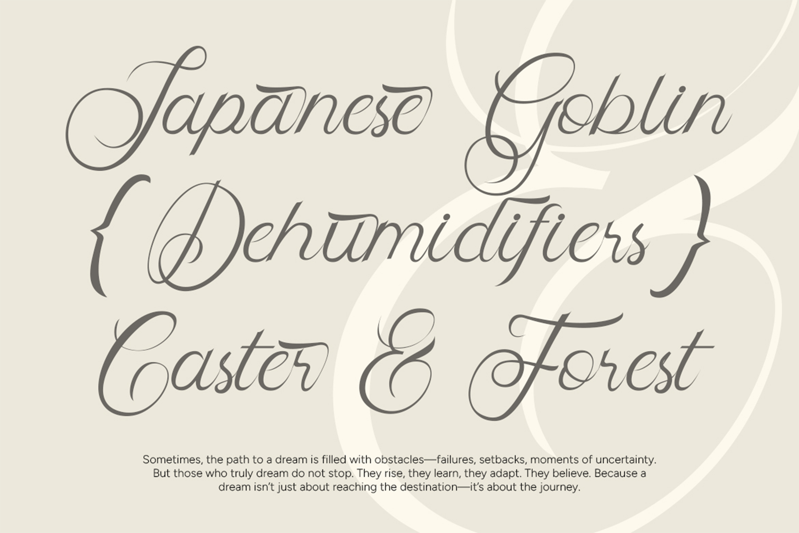 Skipten Font elegant editorial typography design