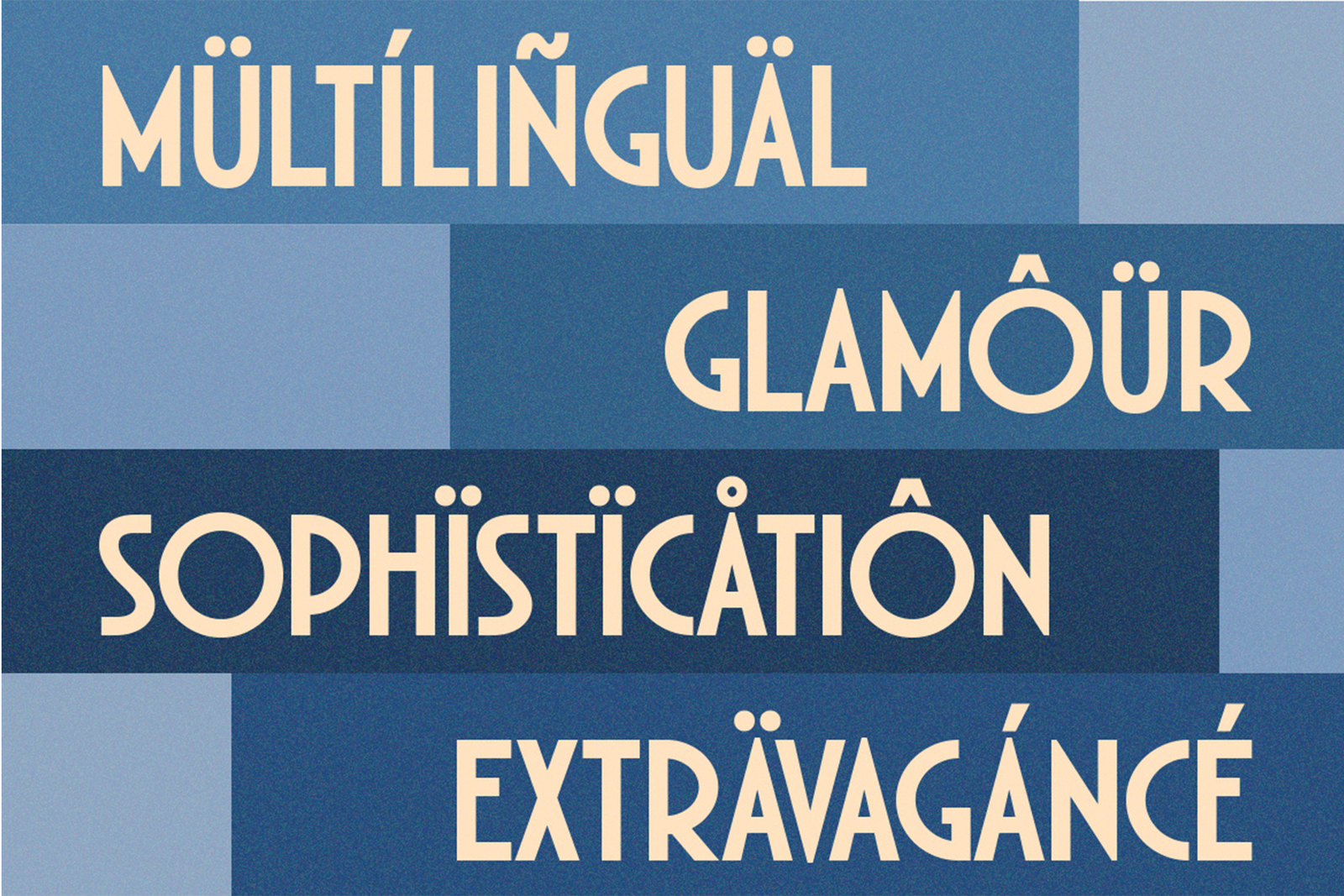 DECORT Font multilingual character support