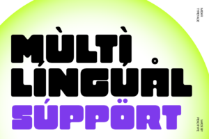 MIDAR Font multilingual character support