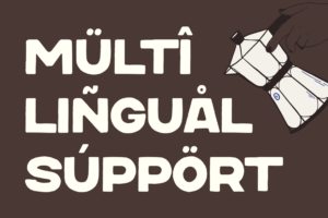 DAILY BREW Font multilingual character support
