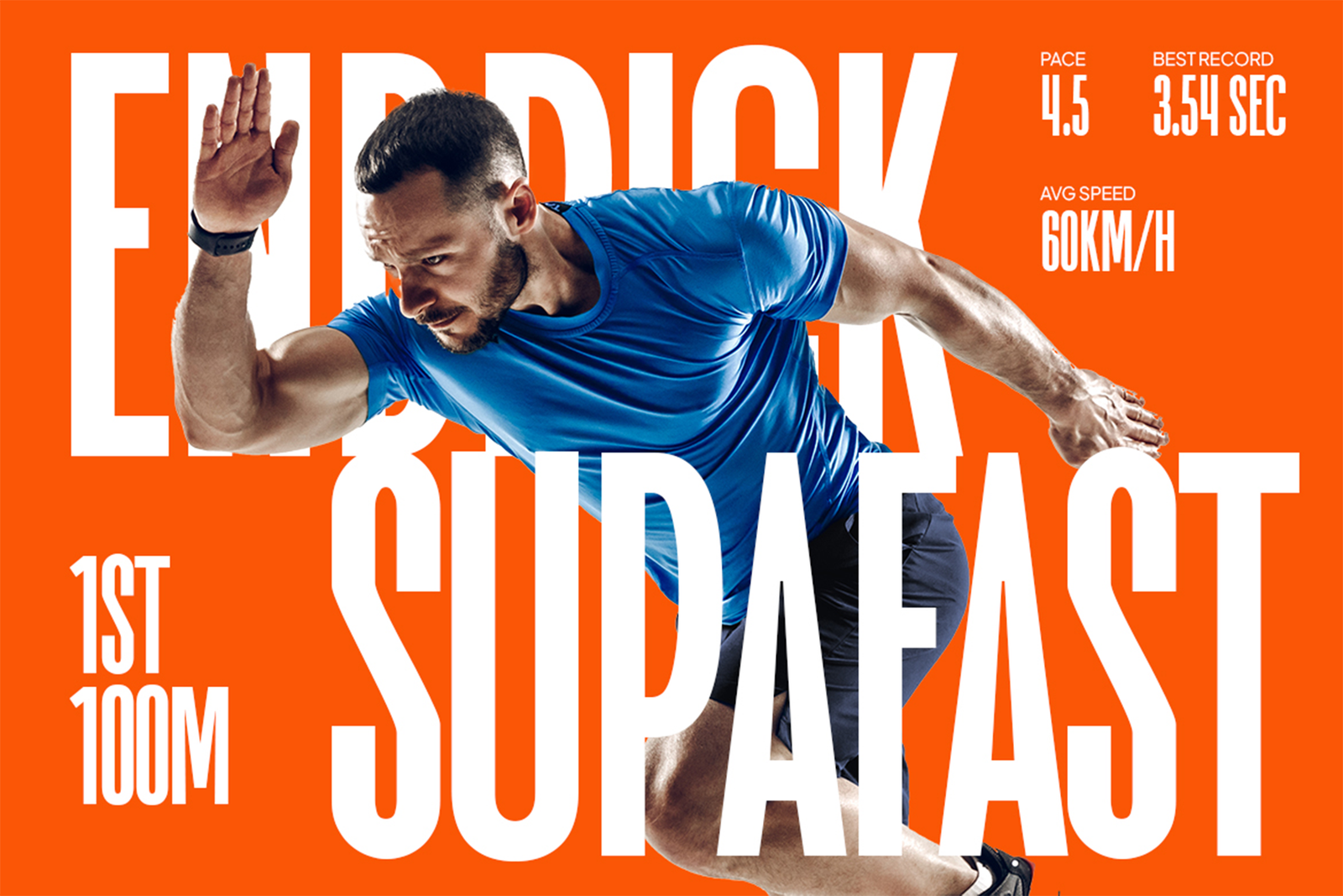 Hornset Font professional football player graphics