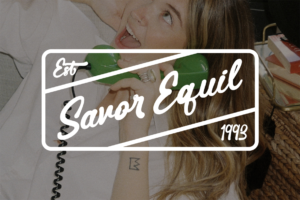 SAVEL Font Savor Equal vintage logo design