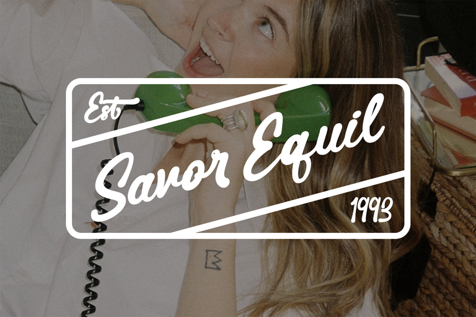 SAVEL Font Savor Equal vintage logo design