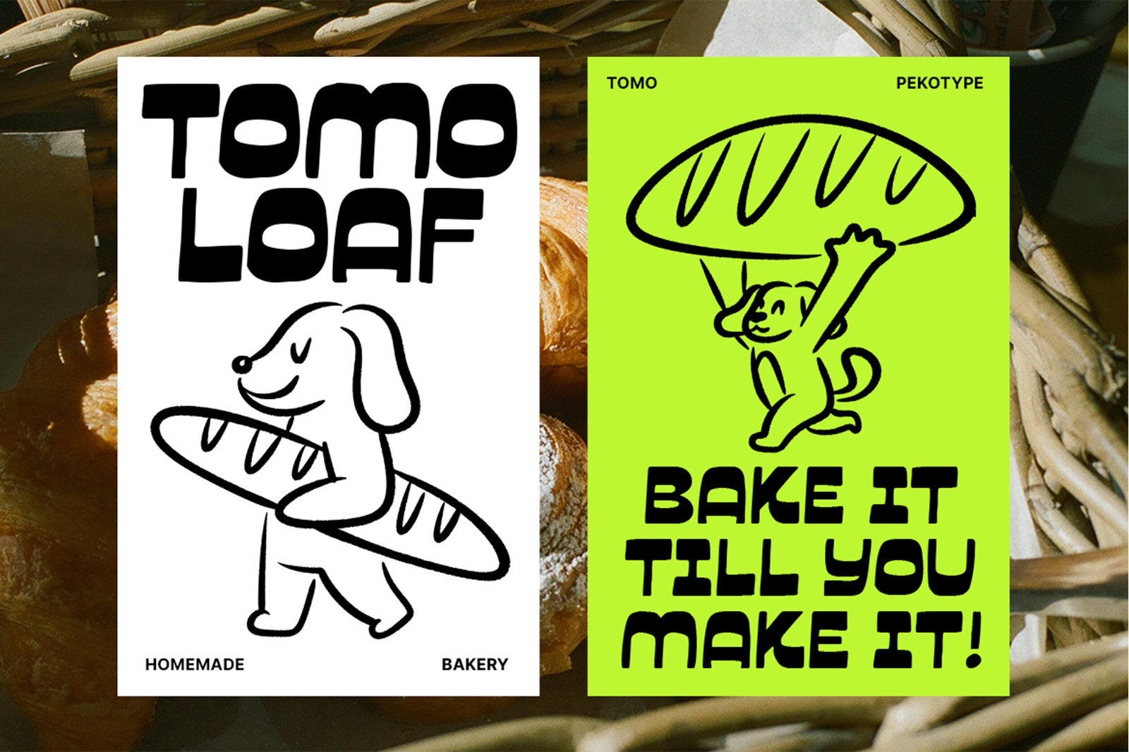 Garpit Font Bakery branding