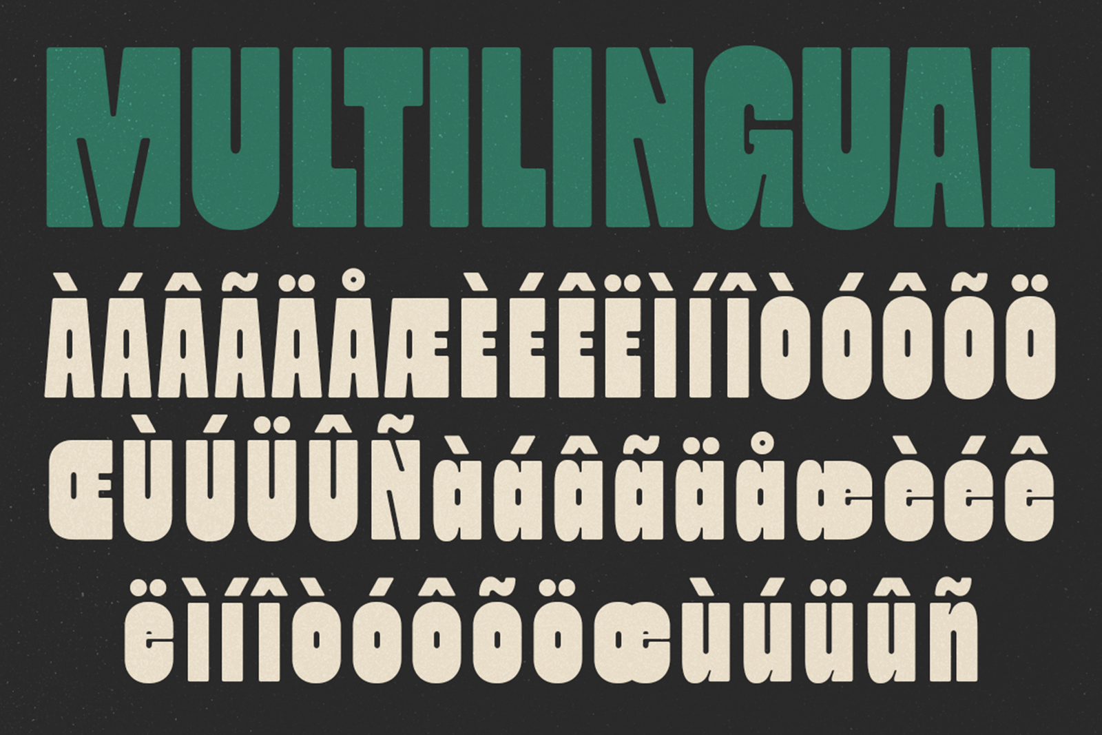 YAGULT multilingual accented character support preview