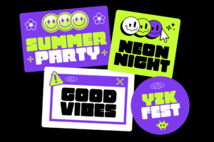 MIDAR Font sticker