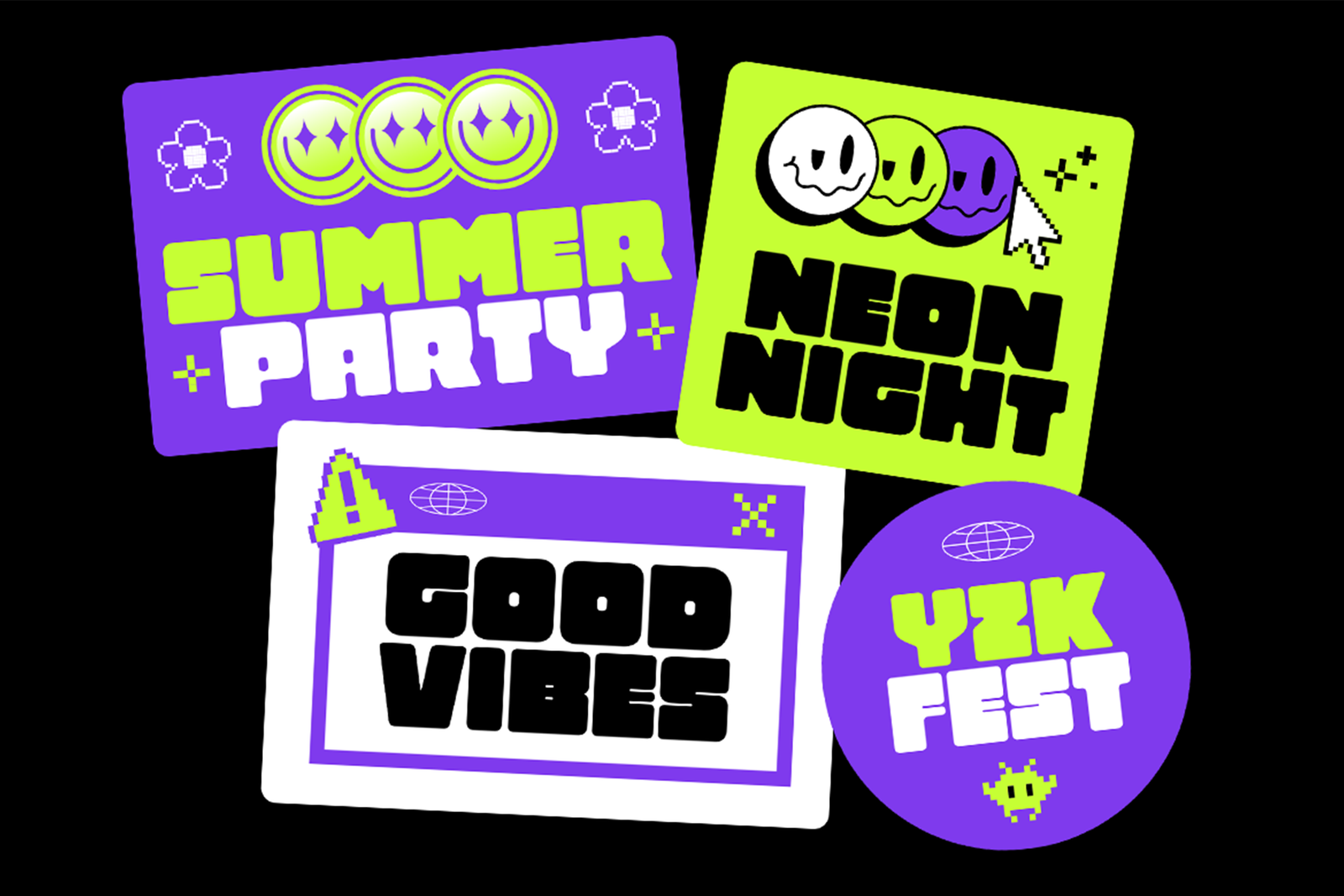 MIDAR Font sticker
