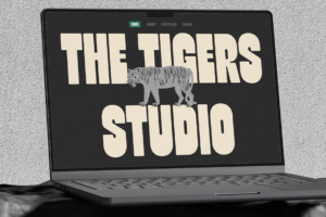 YAGULT The Tigers Studio headline website design