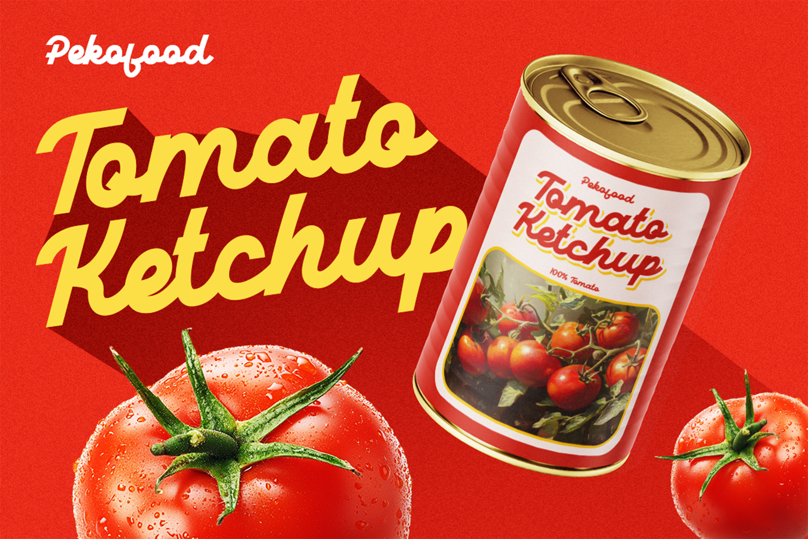 DALIOT Font tomato ketchup product packaging
