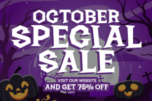 Wicked Night Font October Special Sale Halloween banner