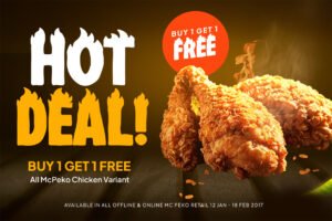 FIREFOLK Font spicy fried chicken promotion