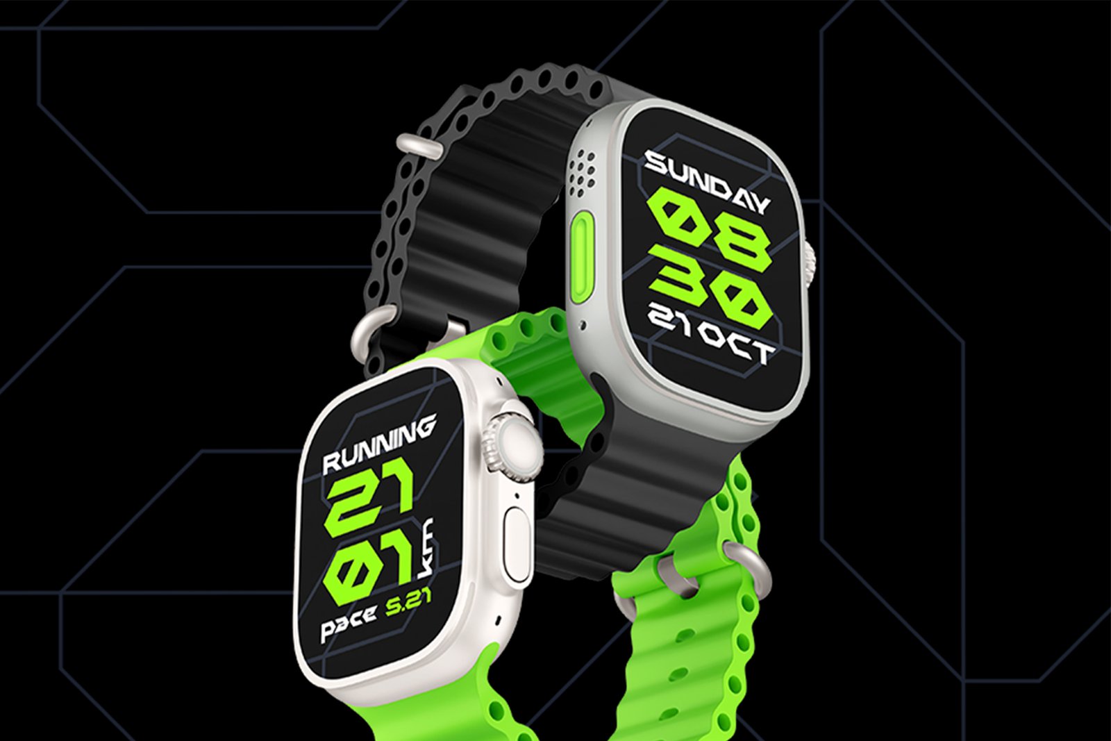 Halford Font smartwatch product presentation